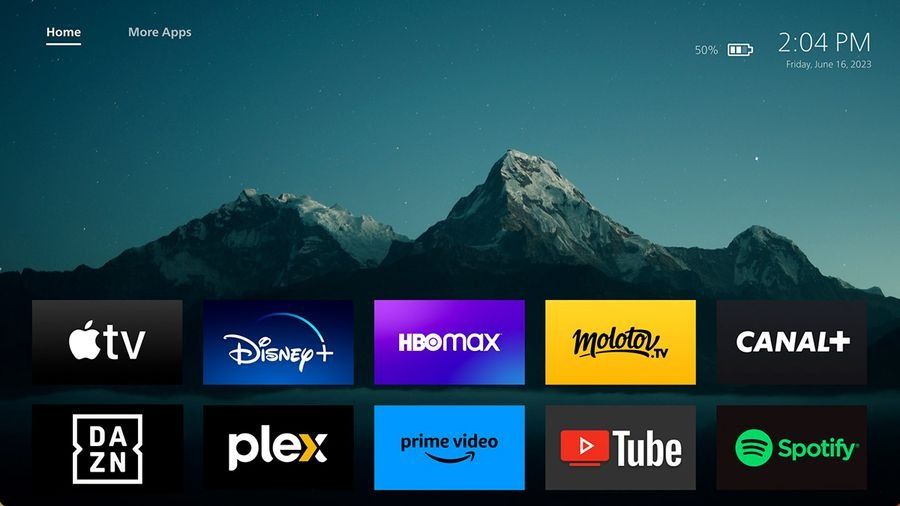Vue technologie interface LuminOS
