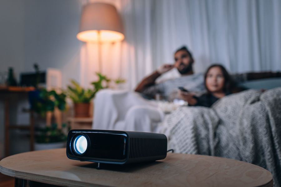 Vid&eacute;oprojecteur NeoPix 320 : mise en situation home-cin&eacute;ma