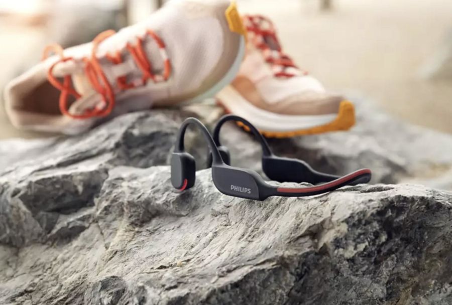 Mise en situation sport &eacute;couteurs Philips TAA7607