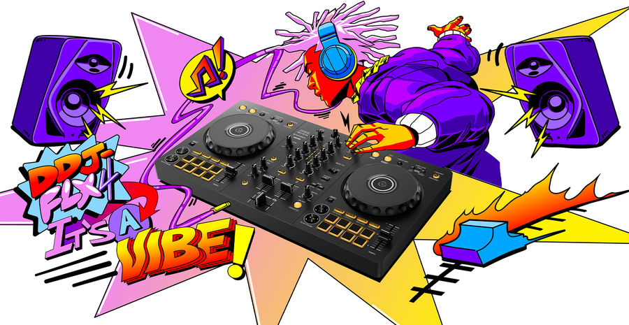 Illustration du Pioneer DDJ FLX4