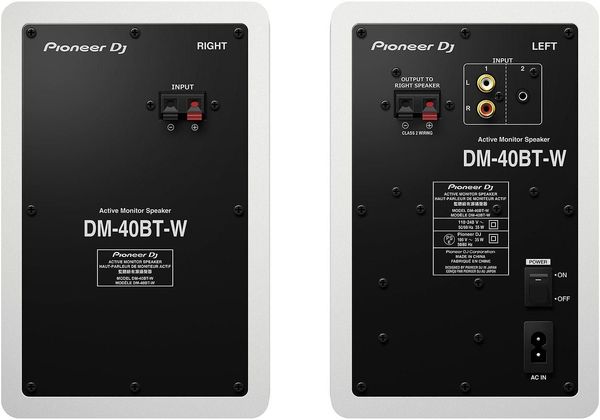 Pioneer DM-40BT back