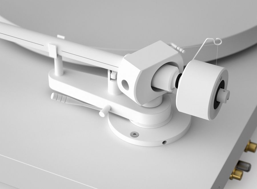 bras de lecture platine vinyle Pro-Ject Debut Pro All White