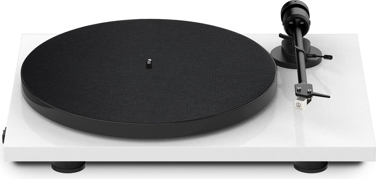 Platine vinyle Pro-Ject E1 Phono Blanc mat