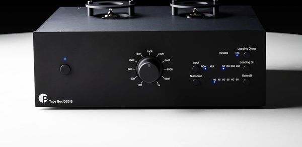 Preampli phono Pro-Ject TUBE BOX DS3 B Préamplificateurs