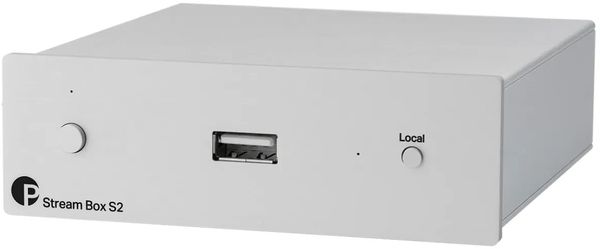 Pro-Ject Stream Box S2 Silver - DAC Audio USB