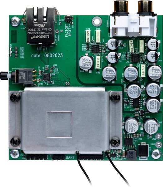 Vue intérieur, préampli phono