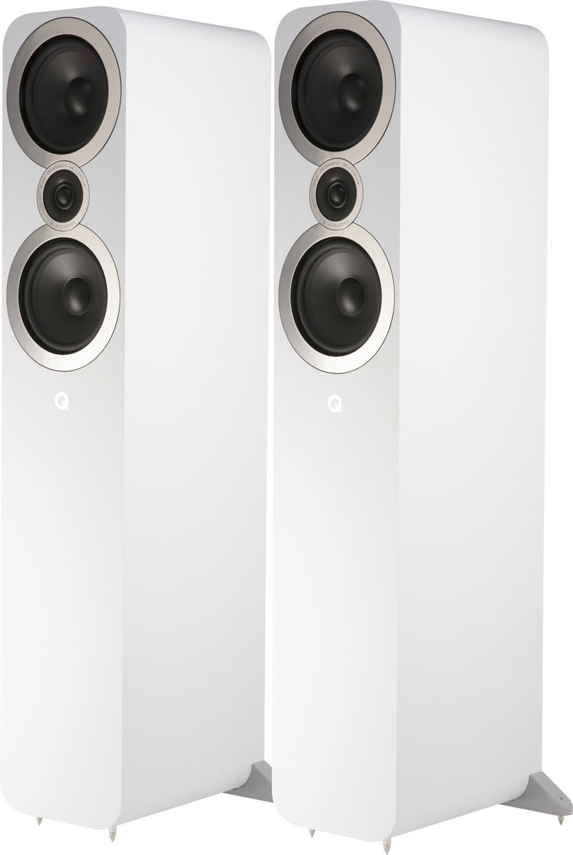 Enceintes colonne Q Acoustics 3050i Blanc mat 