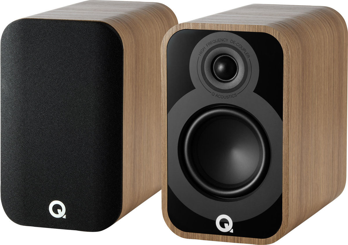 Q Acoustics 5010 Ch&ecirc;ne clair - Enceinte Biblioth&egrave;que (la paire)