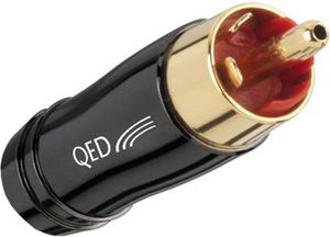 Accessoires de câblage QED Fiche RCA Performance Audio 40 Rouge (la pièce)