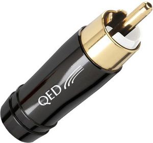 Accessoires de câblage QED Fiche RCA Performance Audio 40 Noir (la pièce)