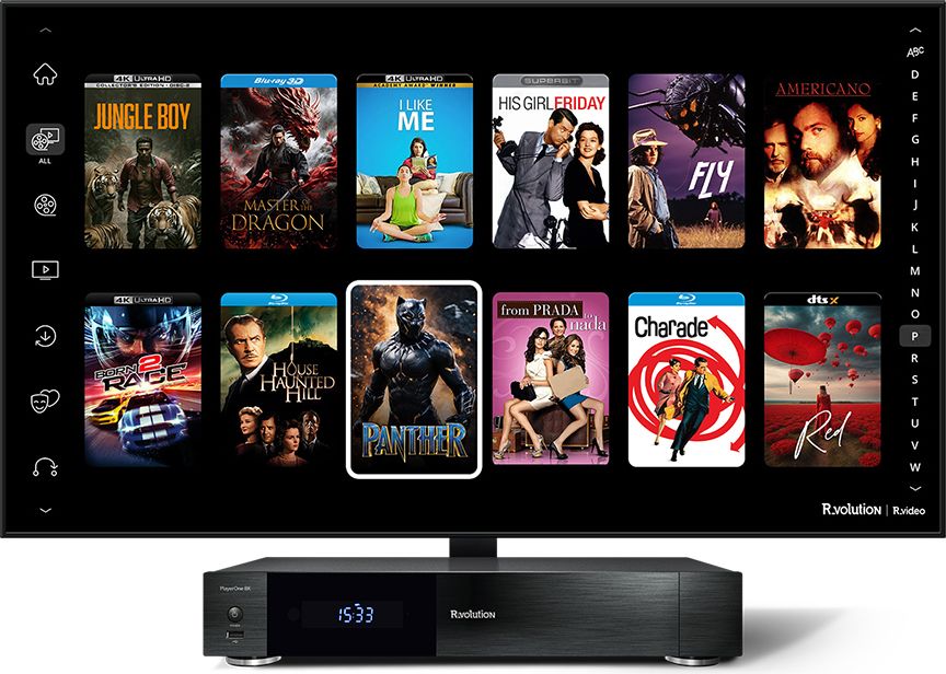 Lecteur réseau Rvolution Player One 8K