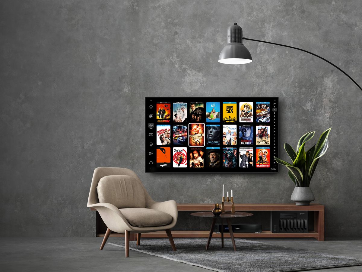 Interface R_vidéo du lecteur Rvolution Player One 8K