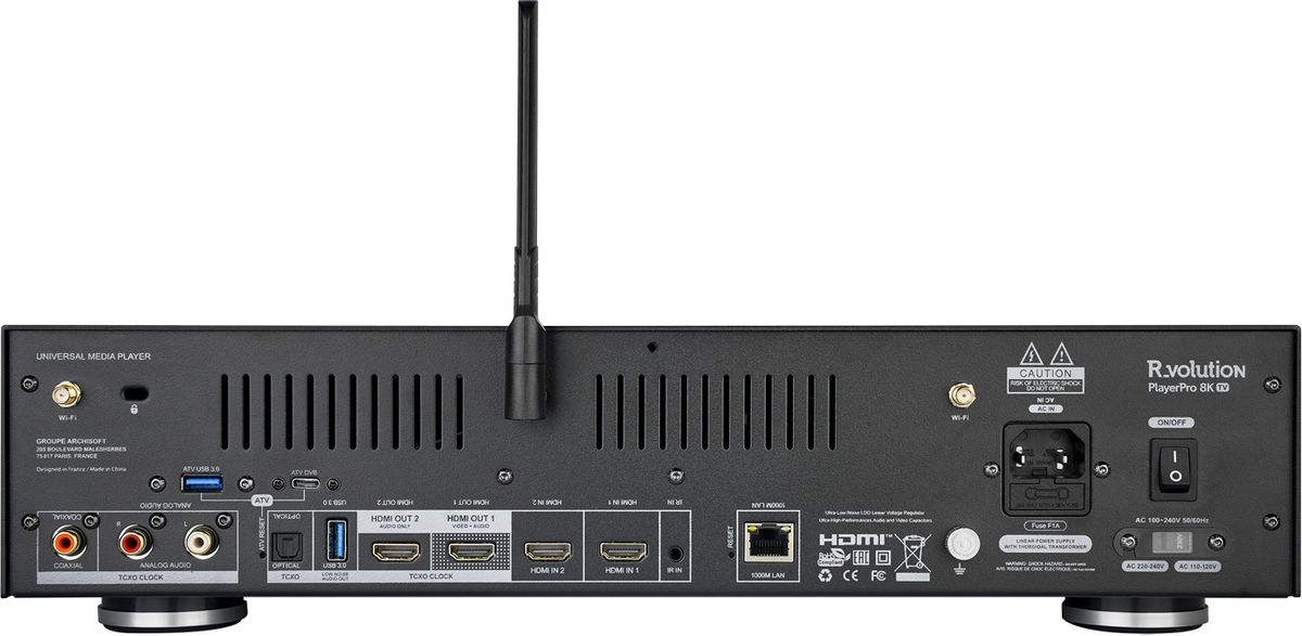R_VOLUTION Player Pro 8K TV