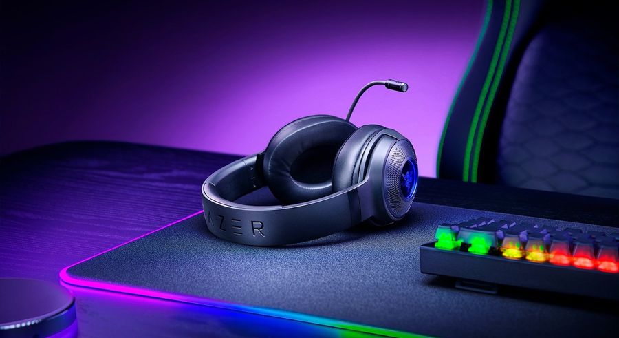 Les LEDs RGB du casque gaming Razer Kraken V3 X sont compatible avec Razer Chroma RGB.