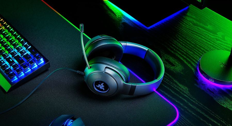 Le casque gamer Razer Kraken V3 X prend en charge le son spatialisé surround 7.1.