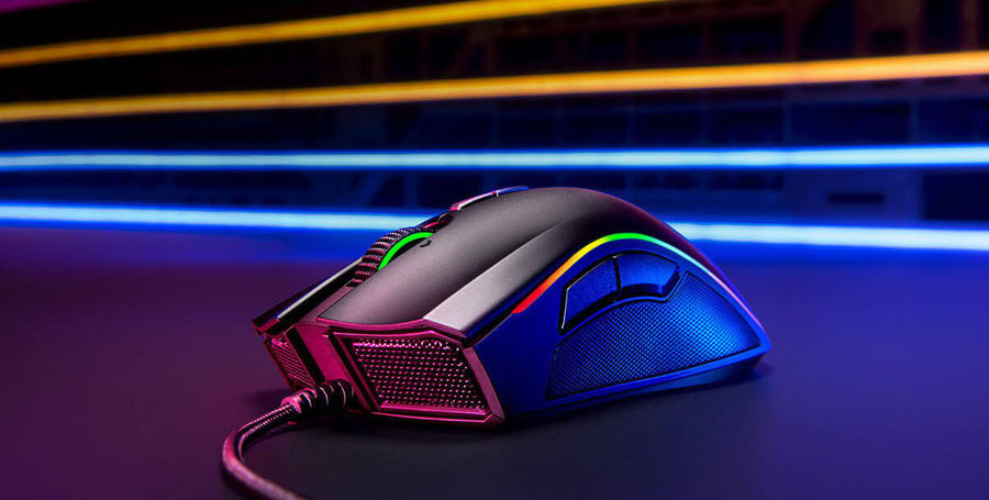 Le design de la souris gaming Razer Mamba Elite