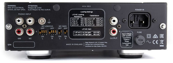 Rega Aria MK3 arri&egrave;re 