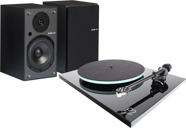 Enceinte Studio Sans Fil Amplifiée Studio Lab SLB 102A | Haut-parleur 16.5cm, 120W RMS, Bluetooth AptX HD | Connexions RCA, Optique, USB