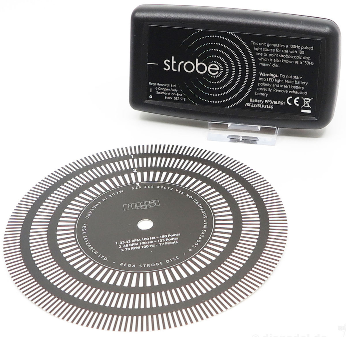 Accessoires vinyle Rega Strobe kit