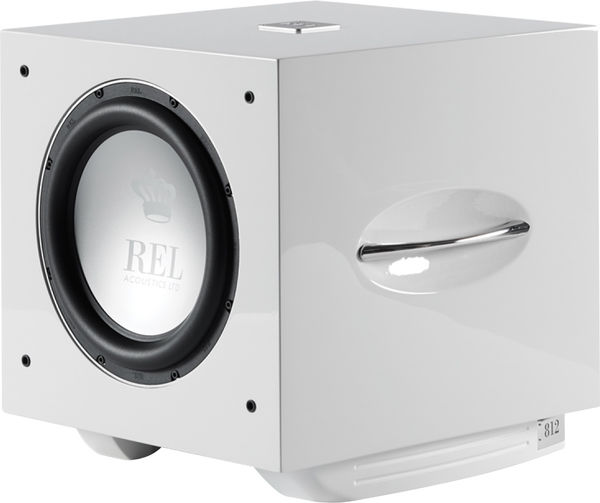 Rel Acoustics S812 Blanc - Caissons De Basses Sur Son-Vidéo.com