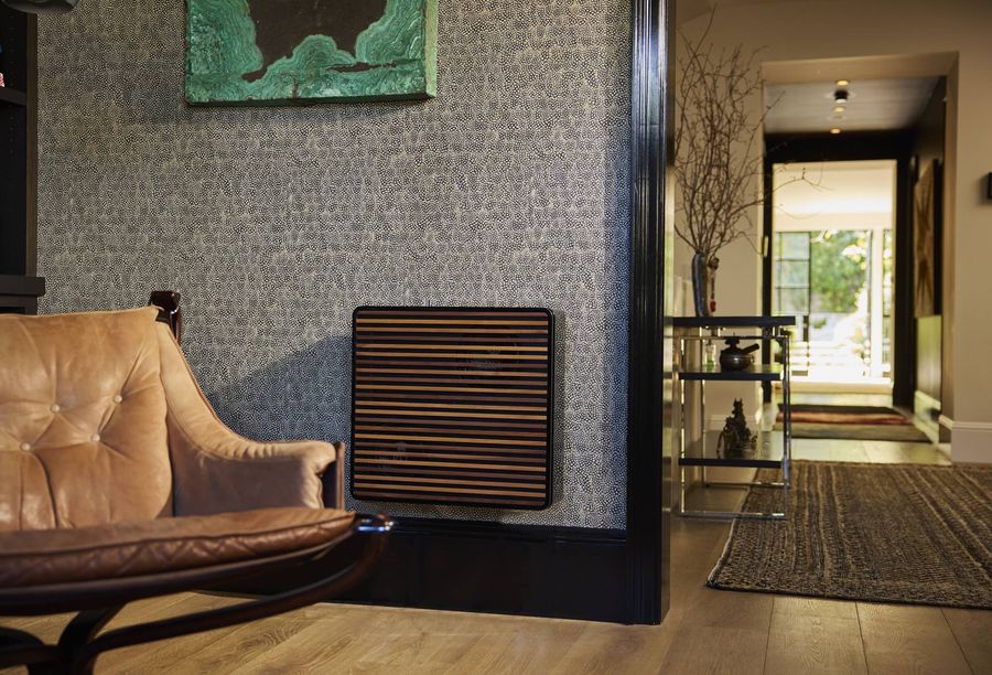 Grille acoustique bois noir pour Rel Acoustics Planar PL1