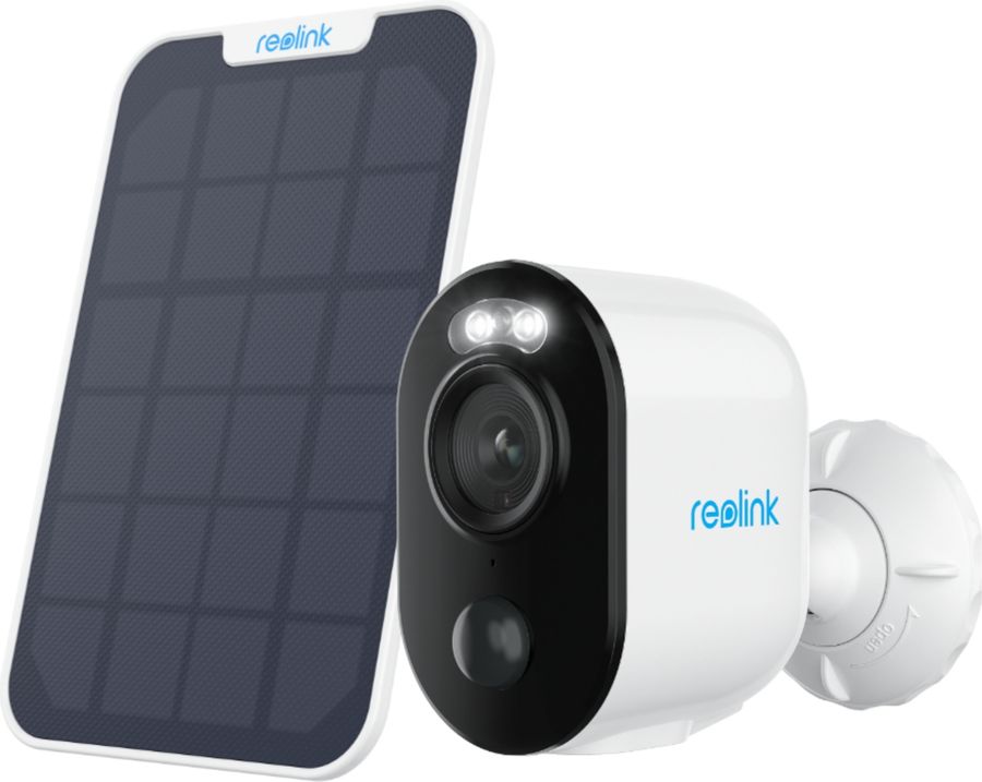 La caméra de surveillance Reolink Argus Series B310 peut être alimentée avec un panneau solaire.