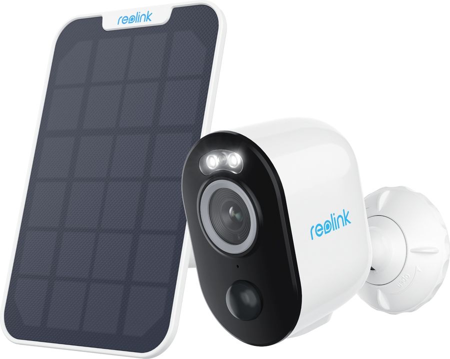 La caméra de sécurité Reolink Argus Series B330 peut être alimentée à l'aide d'un panneau solaire. 