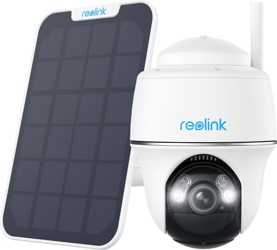 La caméra de surveillance Reolink Argus Series B430 est autonome grâce à son panneau solaire.