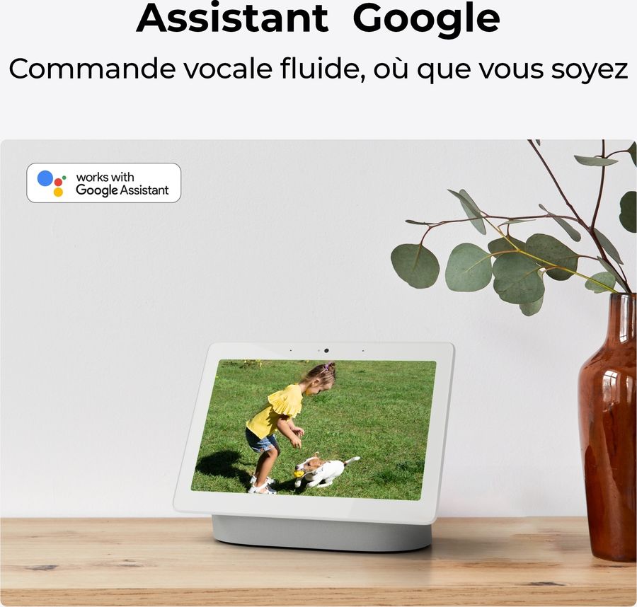 La sonnette caméra Reolink D340P est compatible avec Google Assistant.