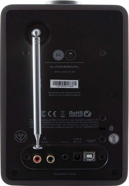 Revo SuperSignal Noir connectique