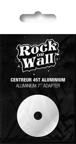 Centreurs Rock on wall Centreur 45T Alu