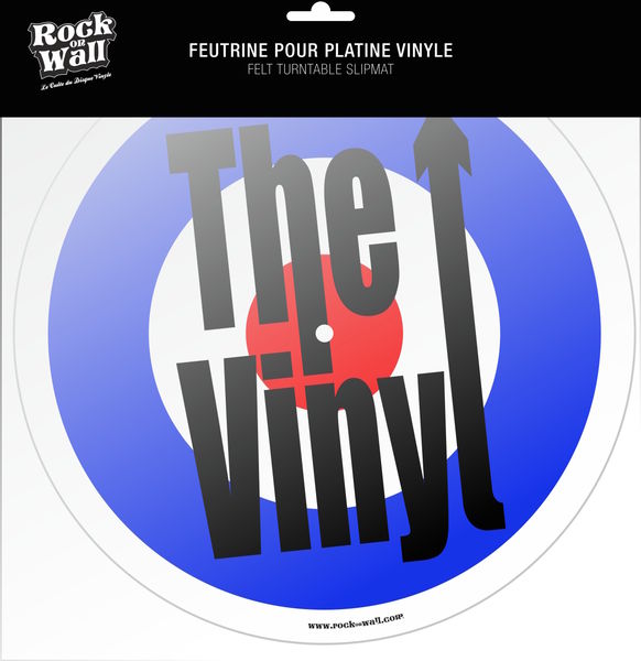 Feutrine Not Dead pour platine vinyle - Rock on Wall Feutrine Not Dead pour platine vinyle - Rock on Wall