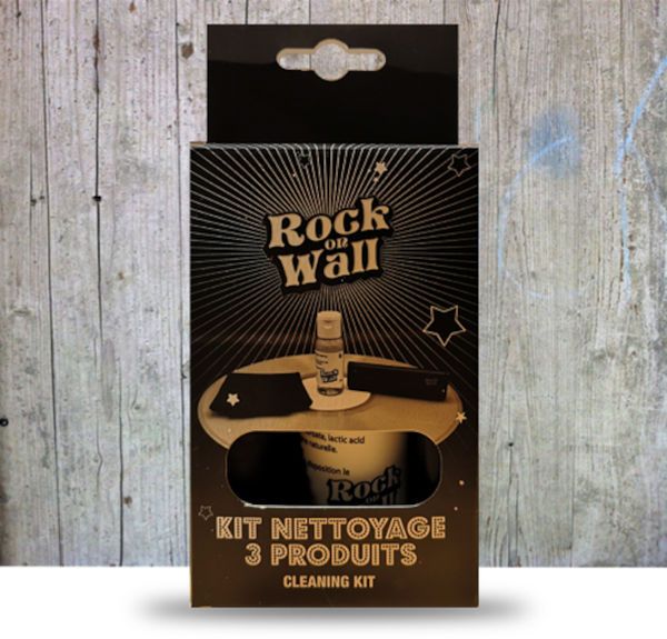 Rock on wall Kit de nettoyage 3 produits Disque Vinyle