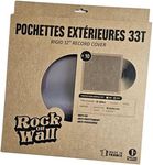 10 pochettes extérieures rigides 33T