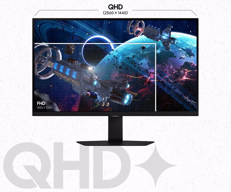 L'écran gamer Samsung Odyssey G5 - G50D 32" offre une définition QHD pour une image détaillée.