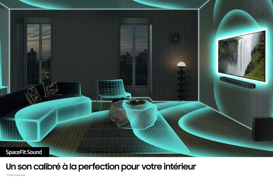 Samsung HW-Q710D : SpaceFit Sound  Samsung HW-Q710D : SpaceFit Sound