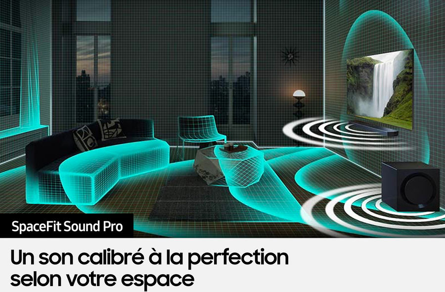 Samsung HW-Q990C : calibrage acoustique Samsung HW-Q990C : calibrage acoustique