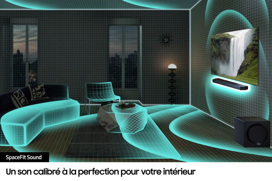 Samsung HW-Q995D : calibration automatique  Samsung HW-Q995D : calibration automatique