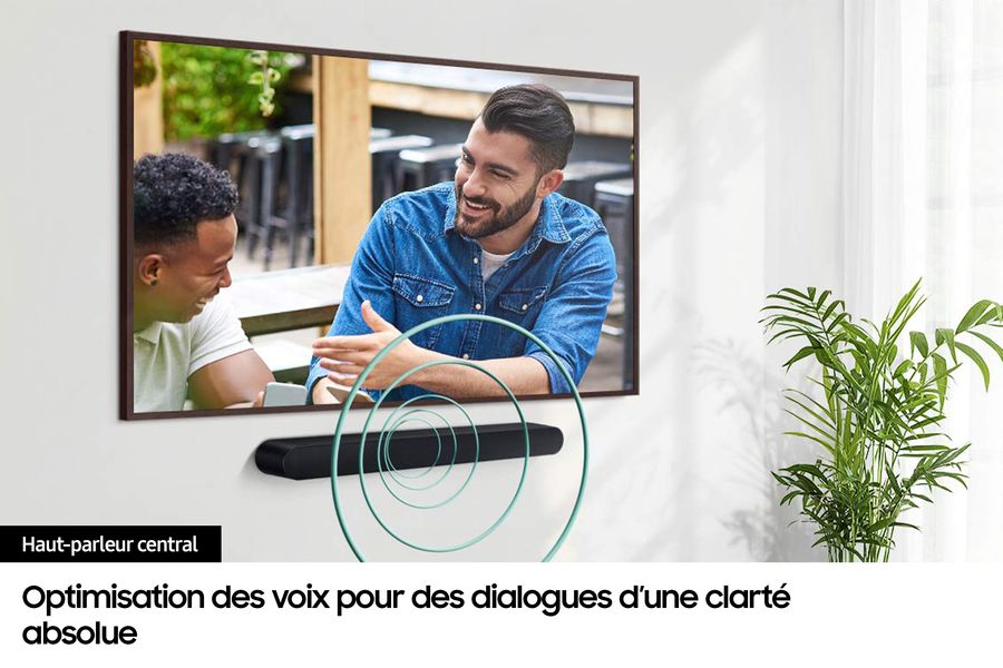 Samsung HW-S66D : haut-parleur central