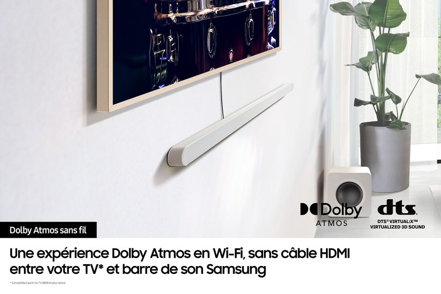  Samsung HW-S811D : Dolby Atmos sans fil