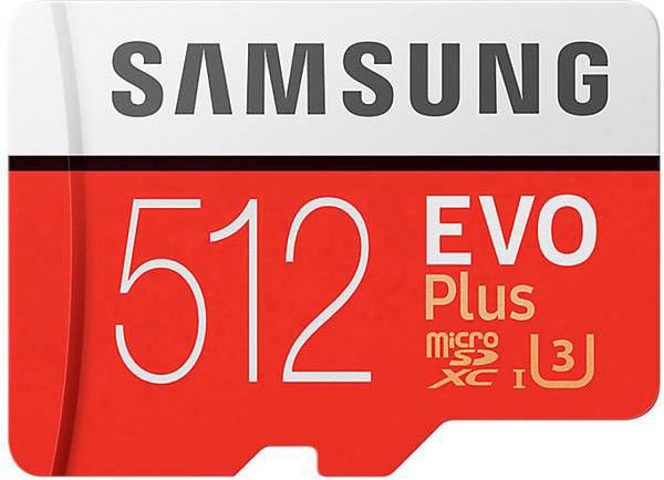 Samsung EVO PLUS MicroSD Class 10 (512 Go) - Cartes mémoires