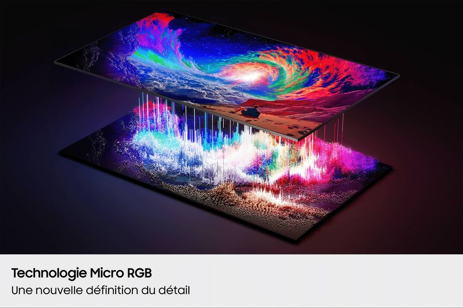 Technologie Micro RGB du Samsung Micro RGB 115" MR95F 2025 Technologie Micro RGB du Samsung Micro RGB 115" MR95F 2025
