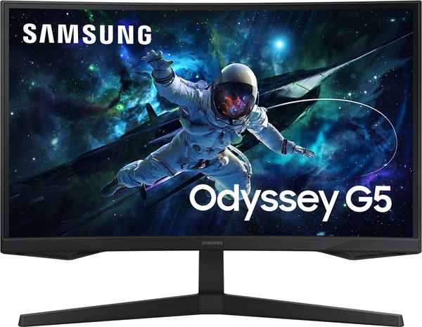 L'écran gamer pour PC Samsung Odyssey G55C 27" offre une définition QHD.