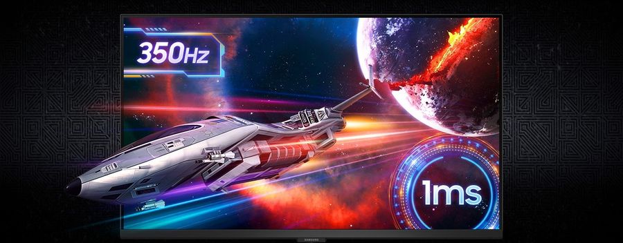 &Eacute;cran gaming Samsung Odyssey G6 - G60F 27" avec fr&eacute;quence de 350 Hz et FreeSync Premium