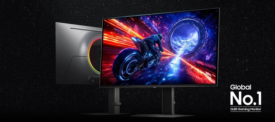 Moniteur gaming Samsung Odyssey Neo G6 - G60SF 27" OLED QHD avec fréquence de 500 Hz pour performance compétitive.
