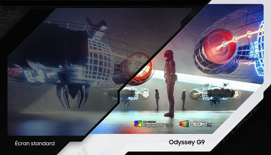 L'&eacute;cran gamer Samsung Odyssey G9 - G93T est certifi&eacute; VESA Display HDR1000 !