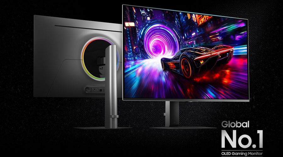 L'écran gaming Samsung Odyssey OLED G8 G81SF de 27 pouces est équipé d'une dalle QD-OLED, capable d'afficher une image en 4K UHD avec un taux de rafraîchissement allant jusqu'à 240 Hz.