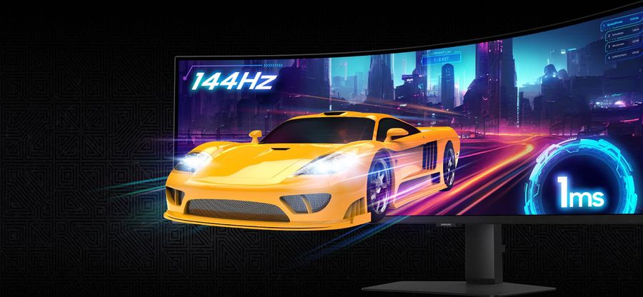 Id&eacute;al pour le jeu, l&rsquo;&eacute;cran gamer Samsung Odyssey G9 - G91F 49" est compatible FreeSync Premium Pro et affiche un temps de r&eacute;ponse de 1 milliseconde.