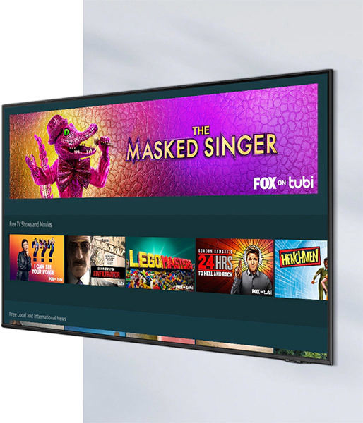 Samsung QLED QE55Q80A : Menu Universel