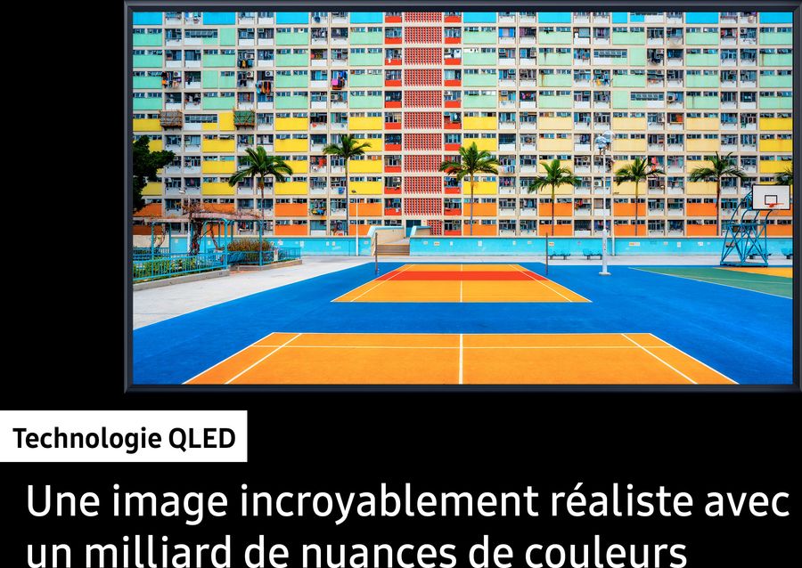 Samsung The Sero 2023 : technologie QLED (Quantum Dots)